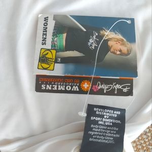 Women's Body Glove Rashguard, size XL. A great white with pink emblems.